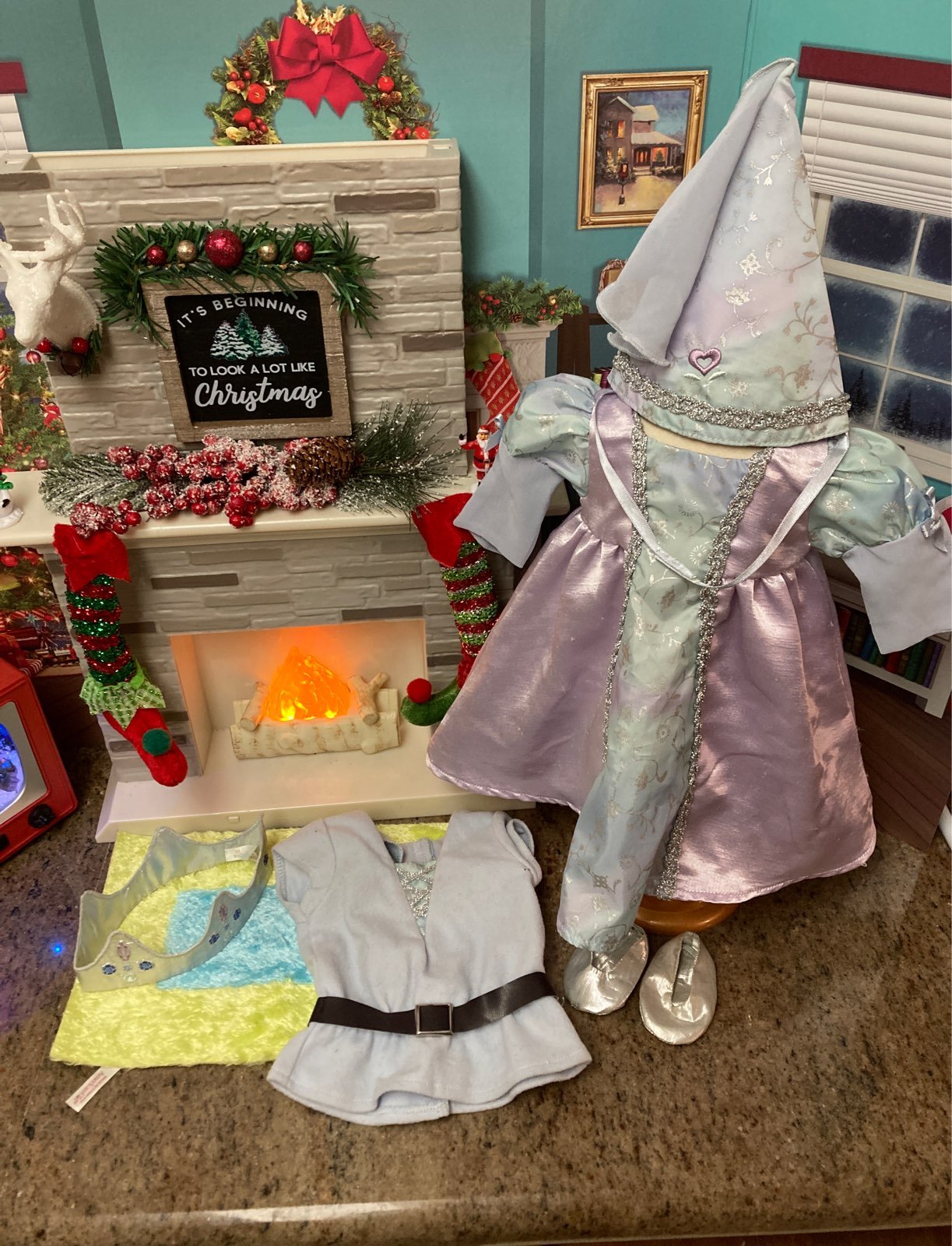 American Girl bitty baby twins Royals outfit