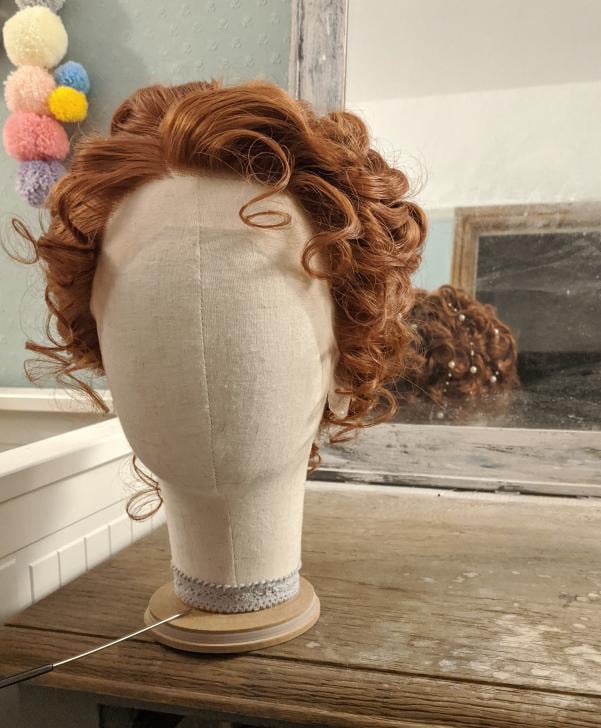 Rose Titanic Cosplay Dress and Wig