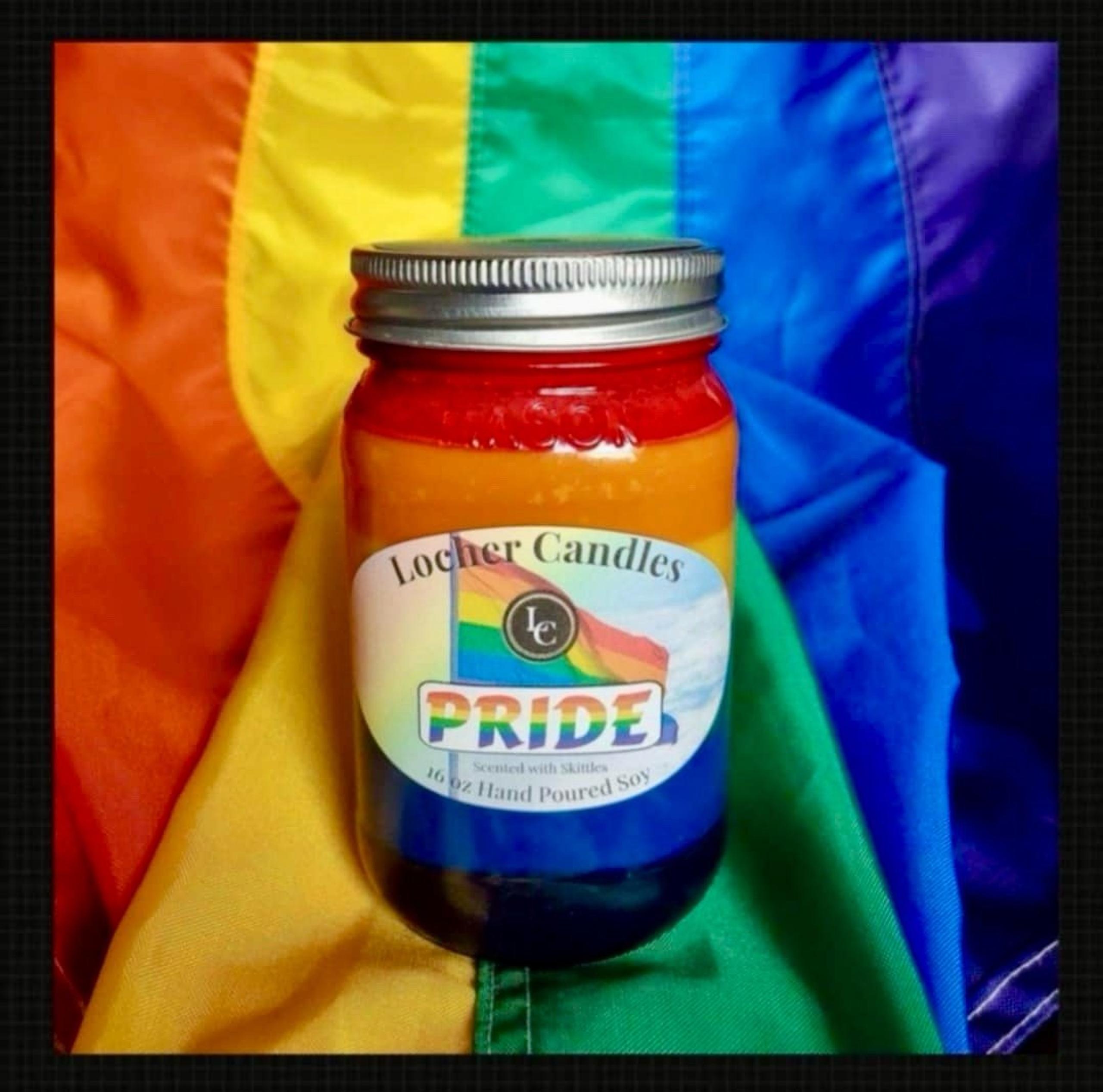 Pride Rainbow Scented Candle 16 oz