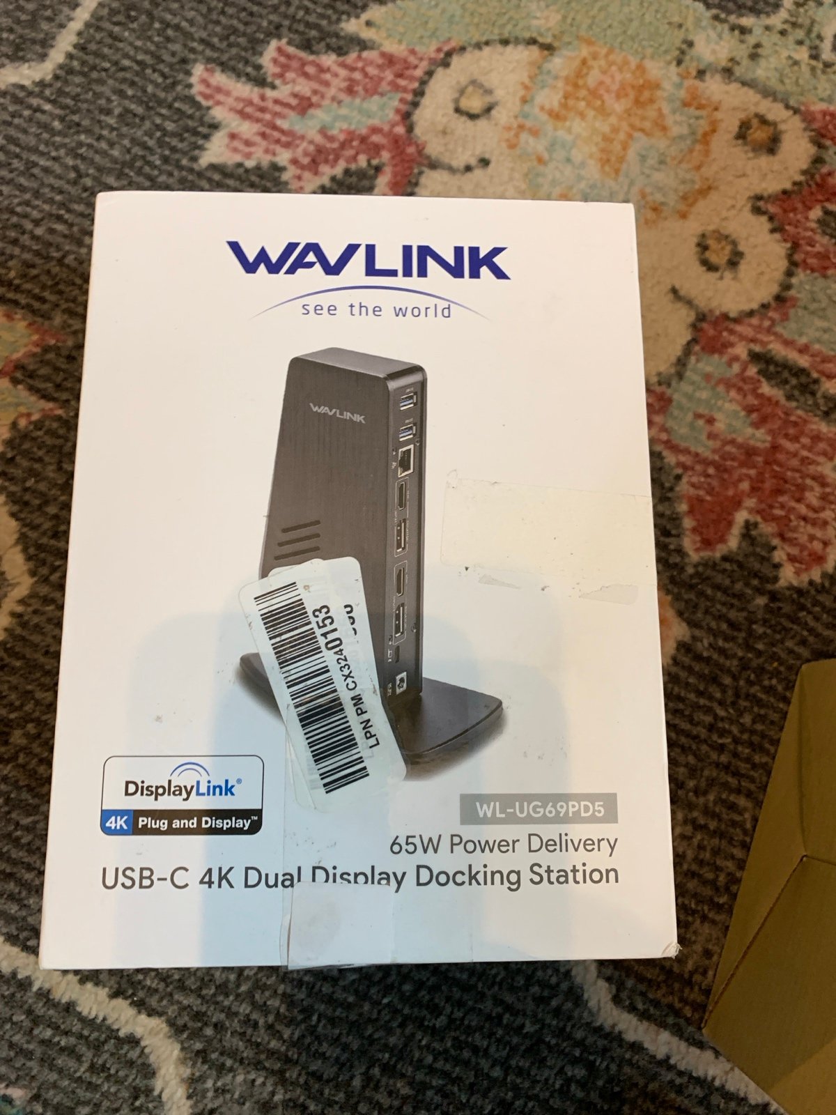 WAVLINK USB C Docking Station Power Charing,4K Dual Monitor 2X HDMI or 2X Displa