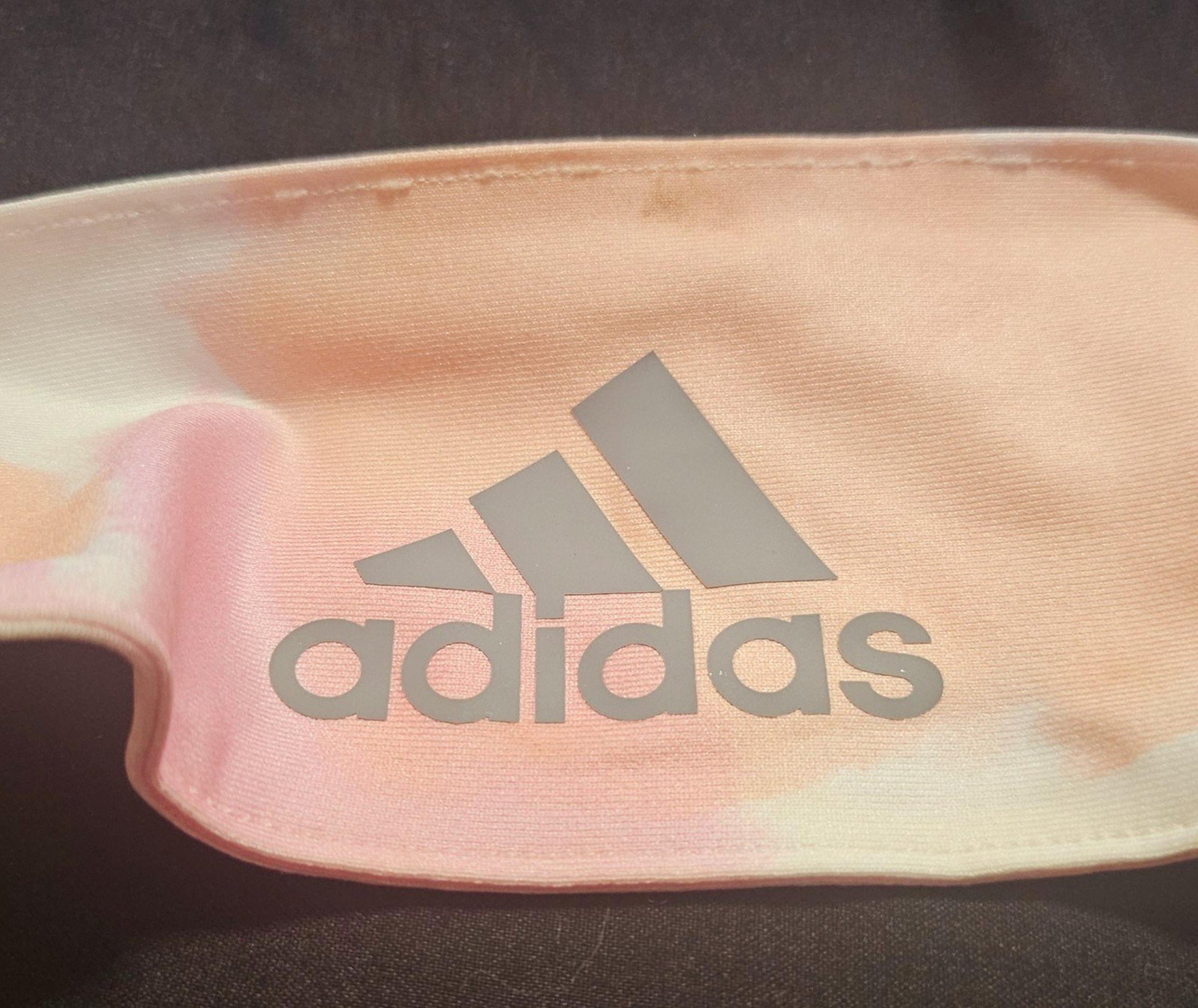 Adidas tie dye tie headband