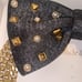 Stella & Dot bow tie collar style necklace