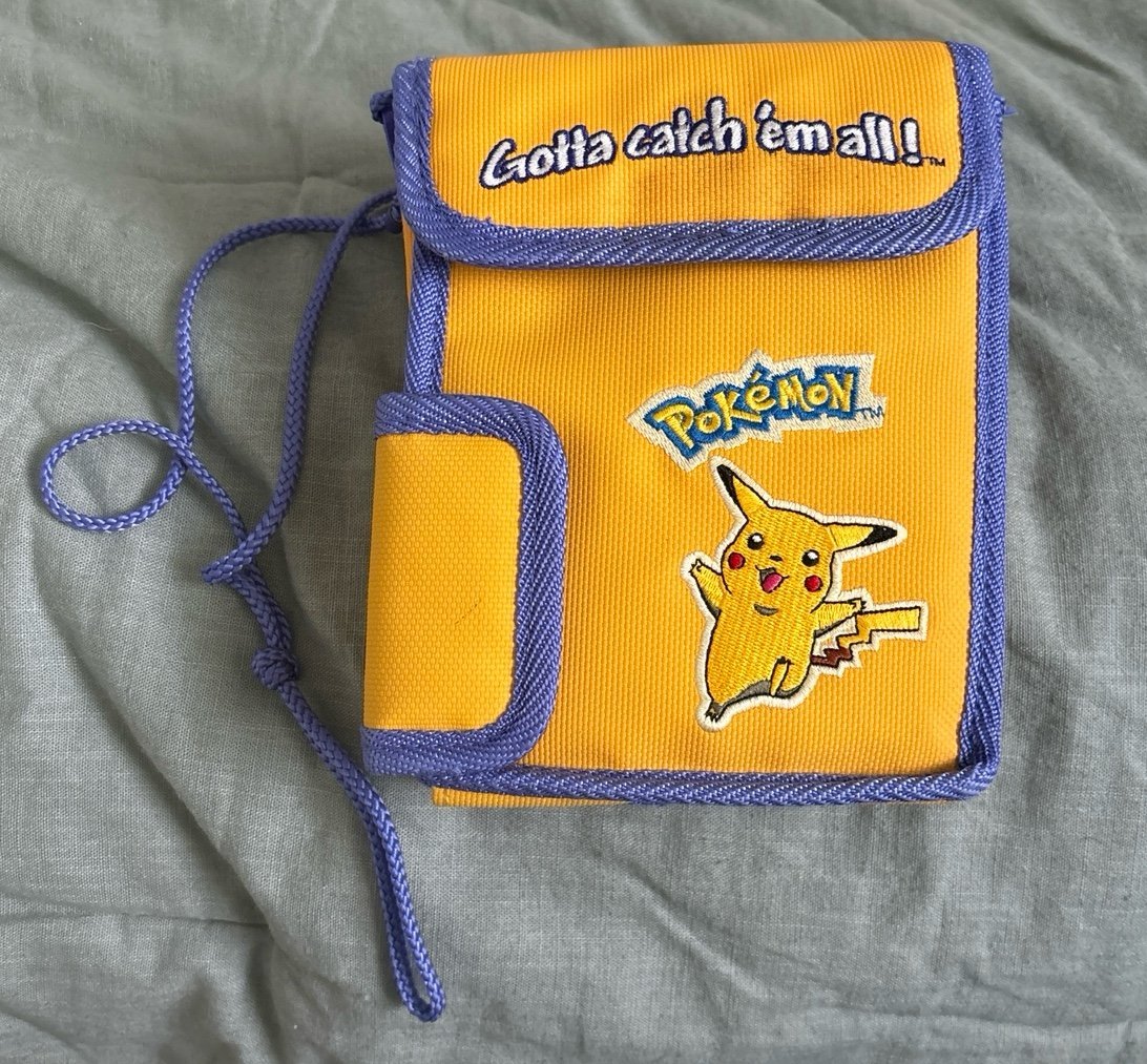 Pikachu Nintendo Game Boy Travel Case