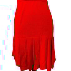 St. John Collection Red Skirt - Size 2