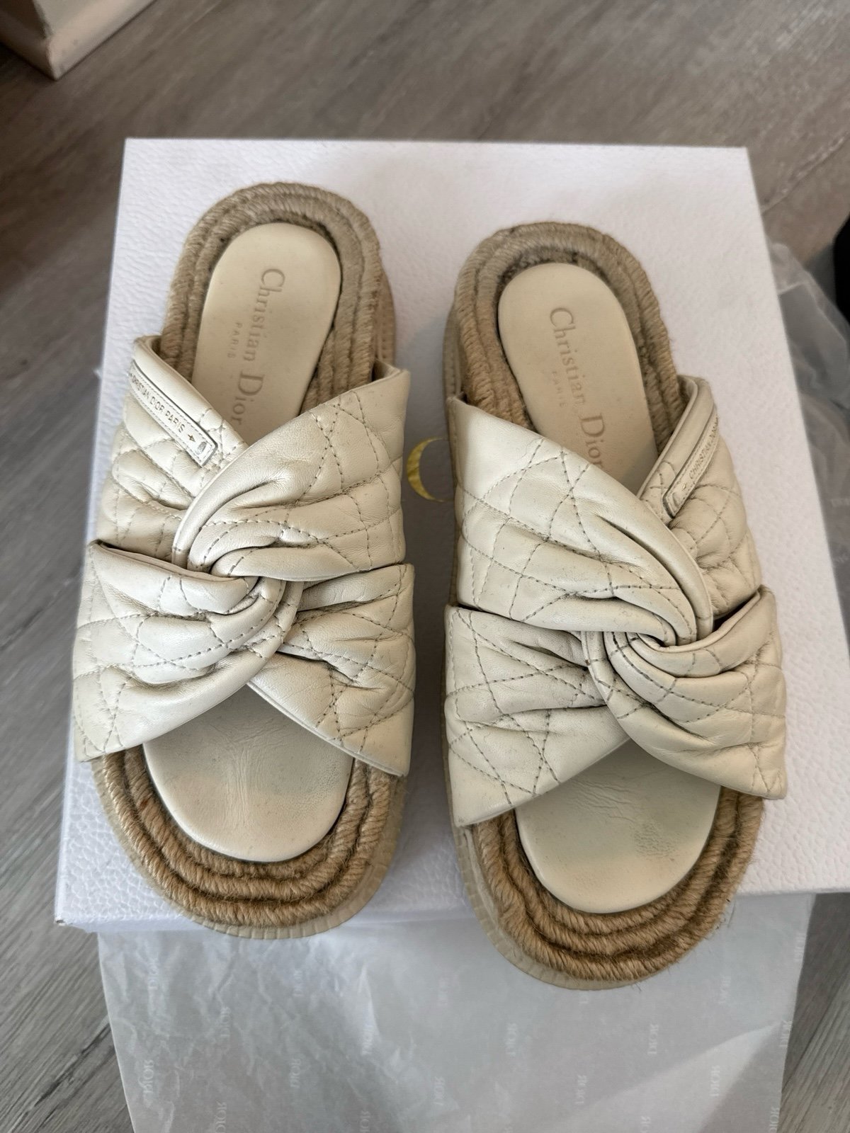 Dior Cannage Sandal