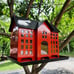 Hanging Bird Feeder, Outdoor Bird Feeder, Metal Bird Feeder, 5.6LB with Three Sm