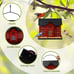 Hanging Bird Feeder, Outdoor Bird Feeder, Metal Bird Feeder, 5.6LB with Three Sm