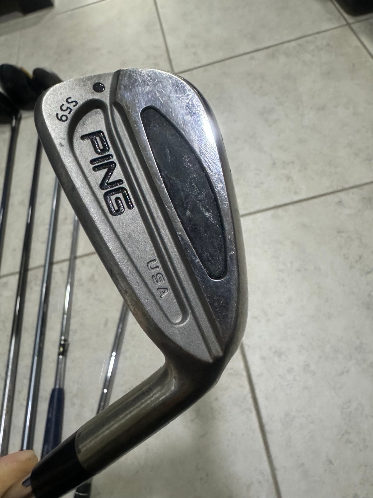 Ping S59 Iron 6 In right Handed Steel shaft