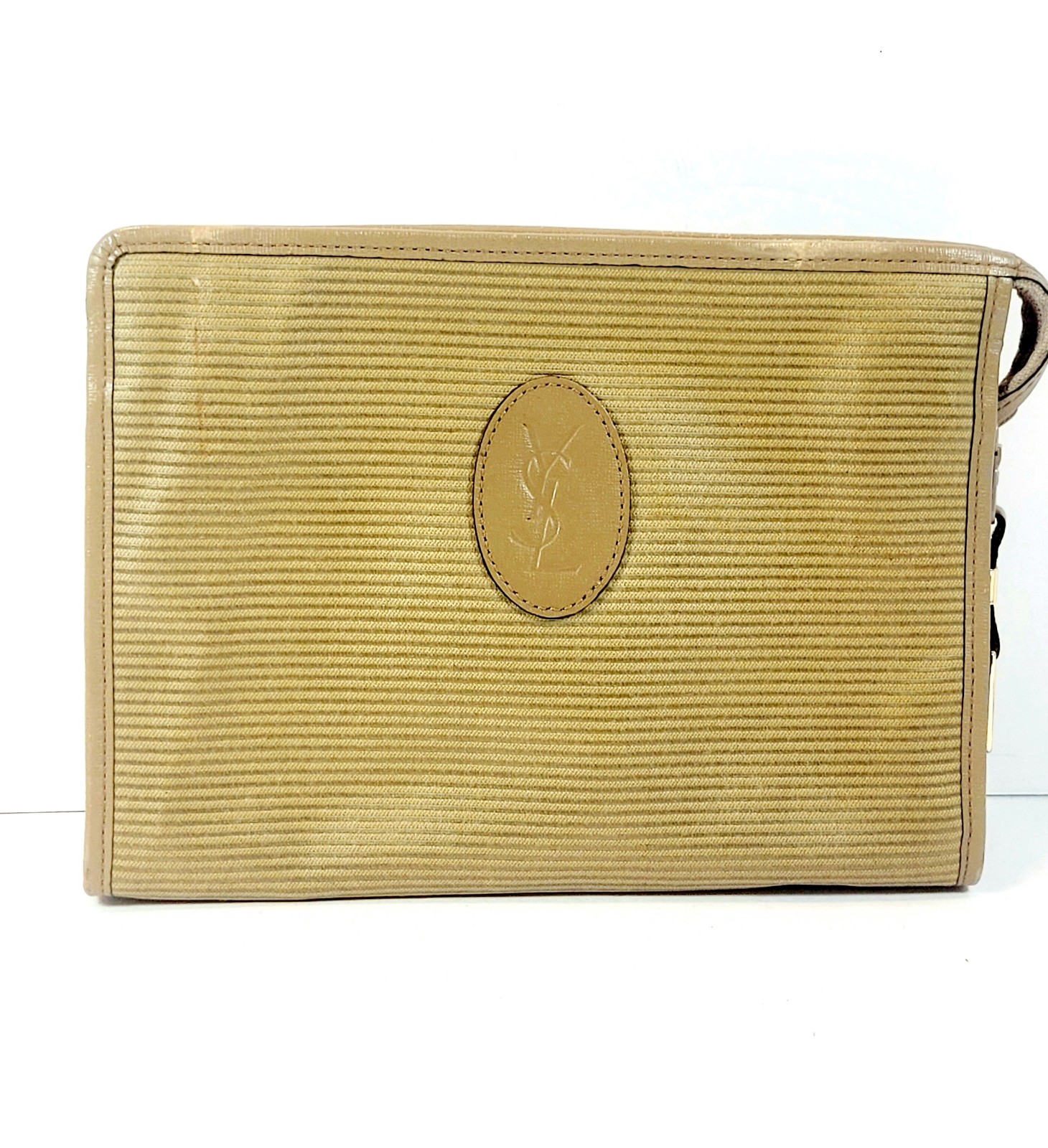 Yves Saint Laurent Leather Clutch Bag