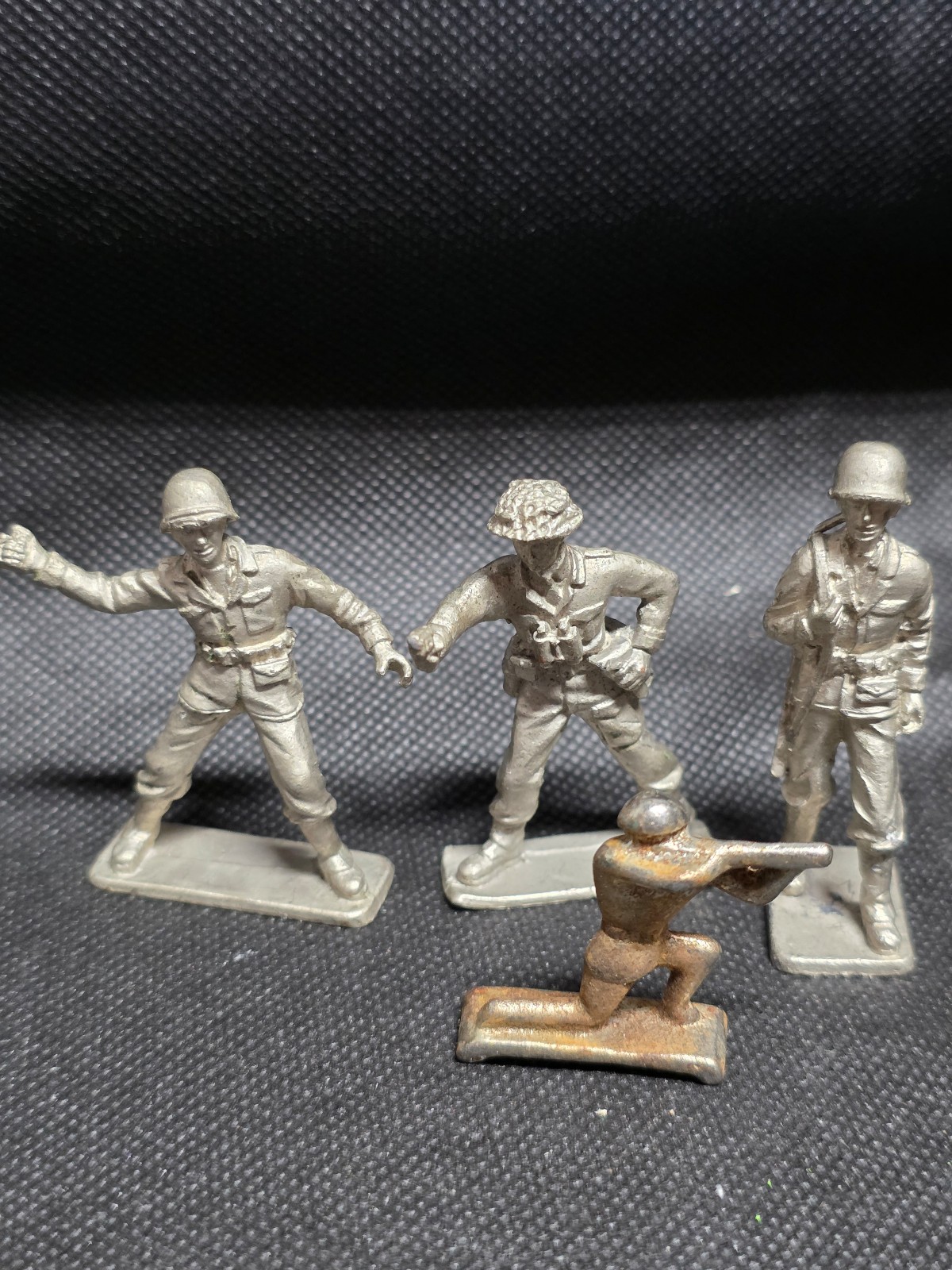 VintageVintage Metal Wartime Soldier Figurine Toy