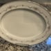 Noritake Fairmont 6102 Oval Serving Platter Pink Roses 13 3/4