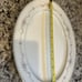 Noritake Fairmont 6102 Oval Serving Platter Pink Roses 13 3/4