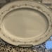 Noritake Fairmont 6102 Oval Serving Platter Pink Roses 13 3/4