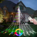 Star String Lights Color Changing Timer with Remote, Waterproof 320 Led
