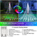 Star String Lights Color Changing Timer with Remote, Waterproof 320 Led