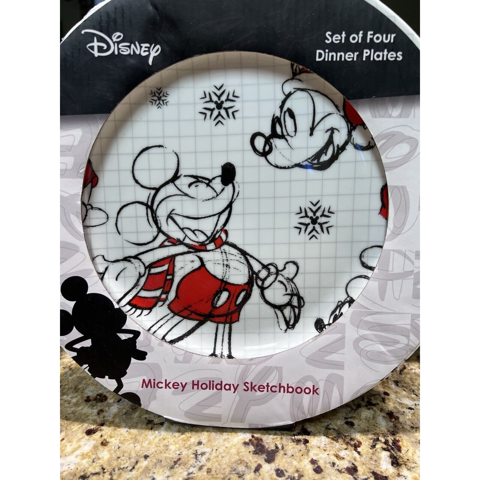 mickey mouse dinner plates sets