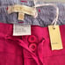Icy Fashion Linen Blend Hot Pink Wide Leg Pants Sz 2XL drawstring NWT Barbiecore