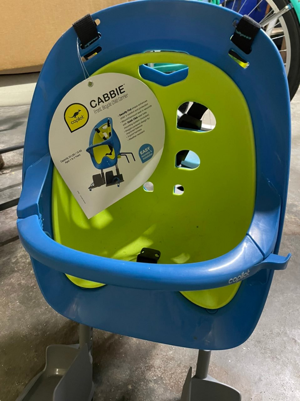Cabbie Front Child Carrier bicycle