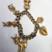 RARE Vtg HOBCO House of Borvani 6 Charm Bracelet