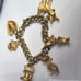 RARE Vtg HOBCO House of Borvani 6 Charm Bracelet