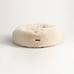 UnHide Floof Donut Pet Bed MEDIUM 28 x 10 BEIGE BEAR Sealed New