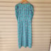 J. Crew women's blue floral ruffle dress