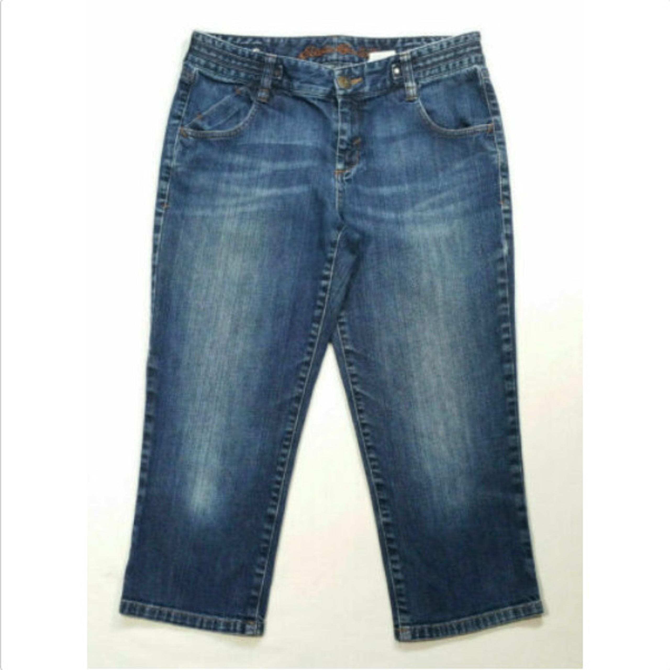 EDDIE BAUER Size 6 Capri Jeans 2367E1P
