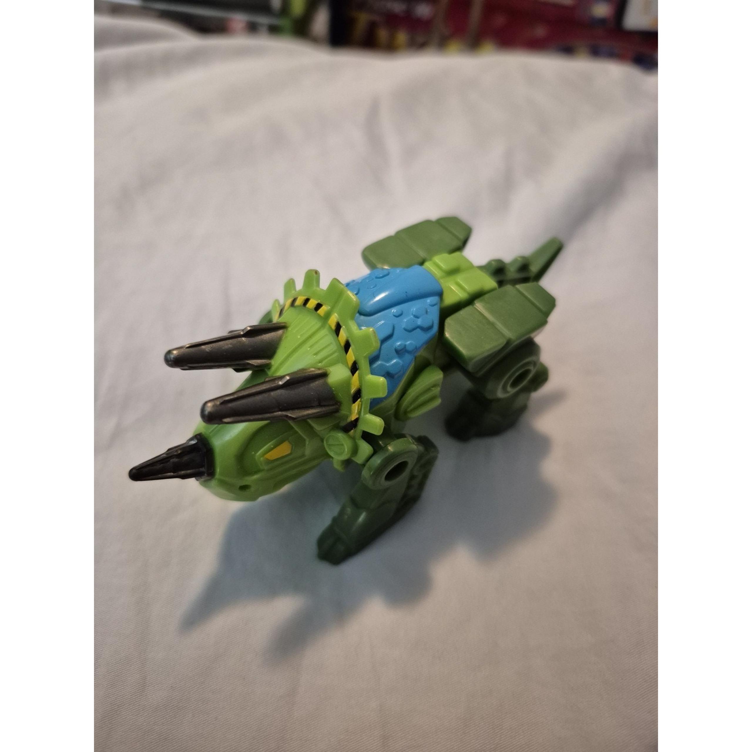 Playskool Transformers Rescue Bots Dinobots Boulder 4" Triceratops Dino Figure