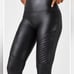 Spanx Faux Leather Moto Leggings Black Size XL