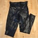 Spanx Faux Leather Moto Leggings Black Size XL