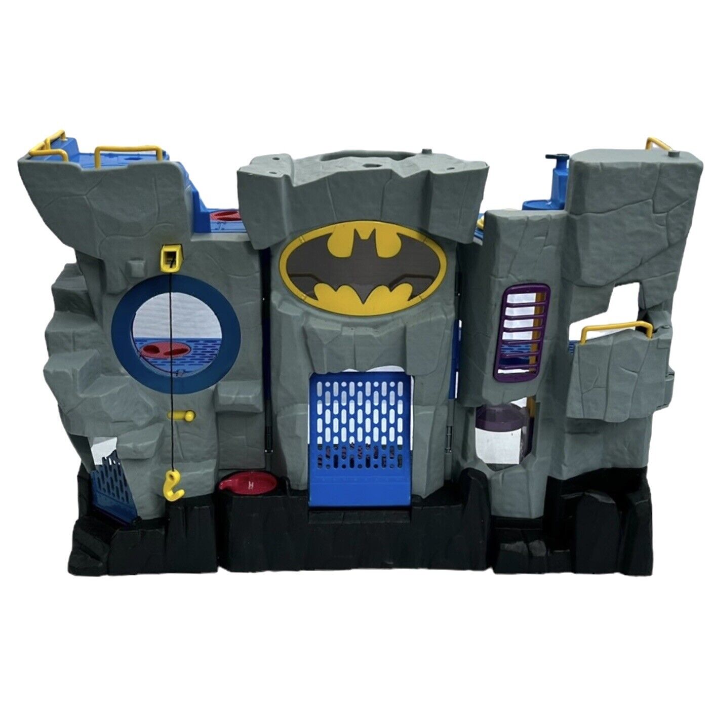 Batman Bat Cave Tower Toy Fisher Price Fold Up Play Set 2007 PlaySet Only