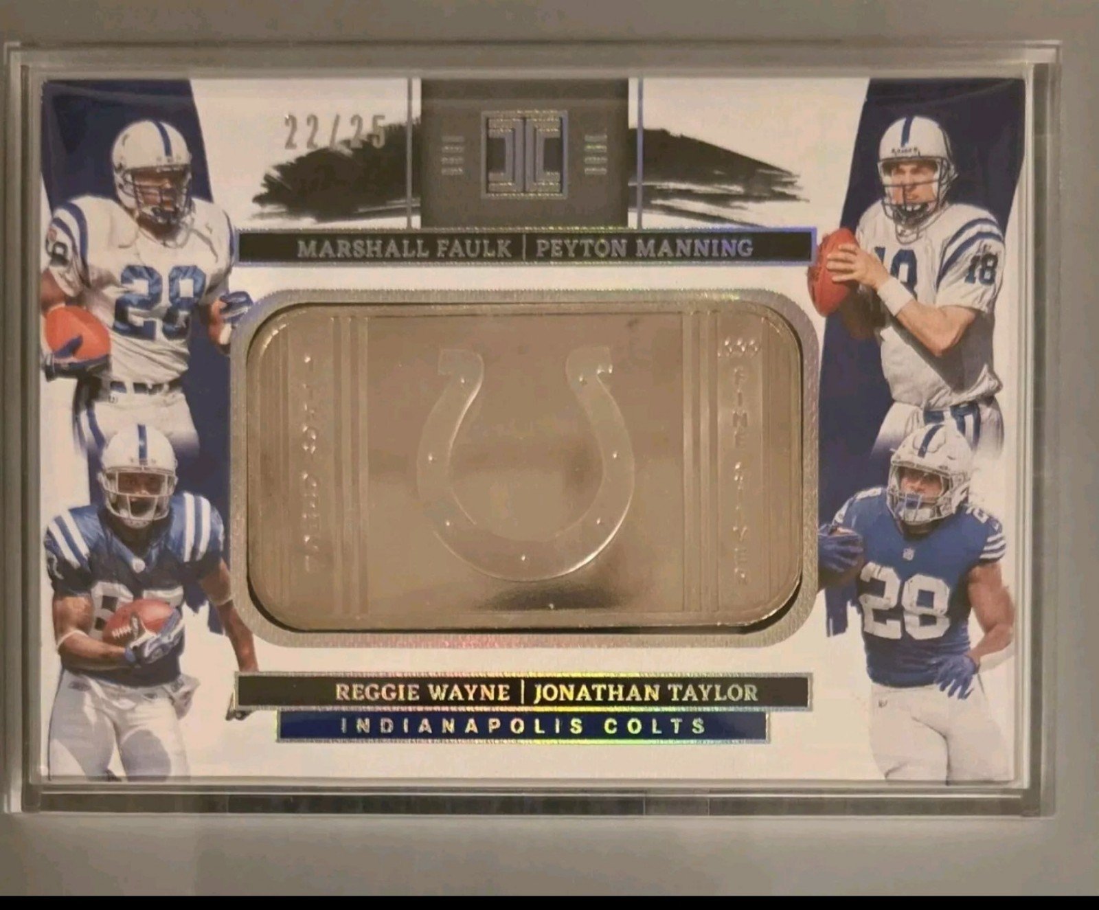 2022 Impeccable Multi Player Silver Generations NFL Card