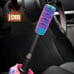 BRAND NEW UNIVERSAL Neo Chrome Frosted Manuel Stick Shift Knob & Extender