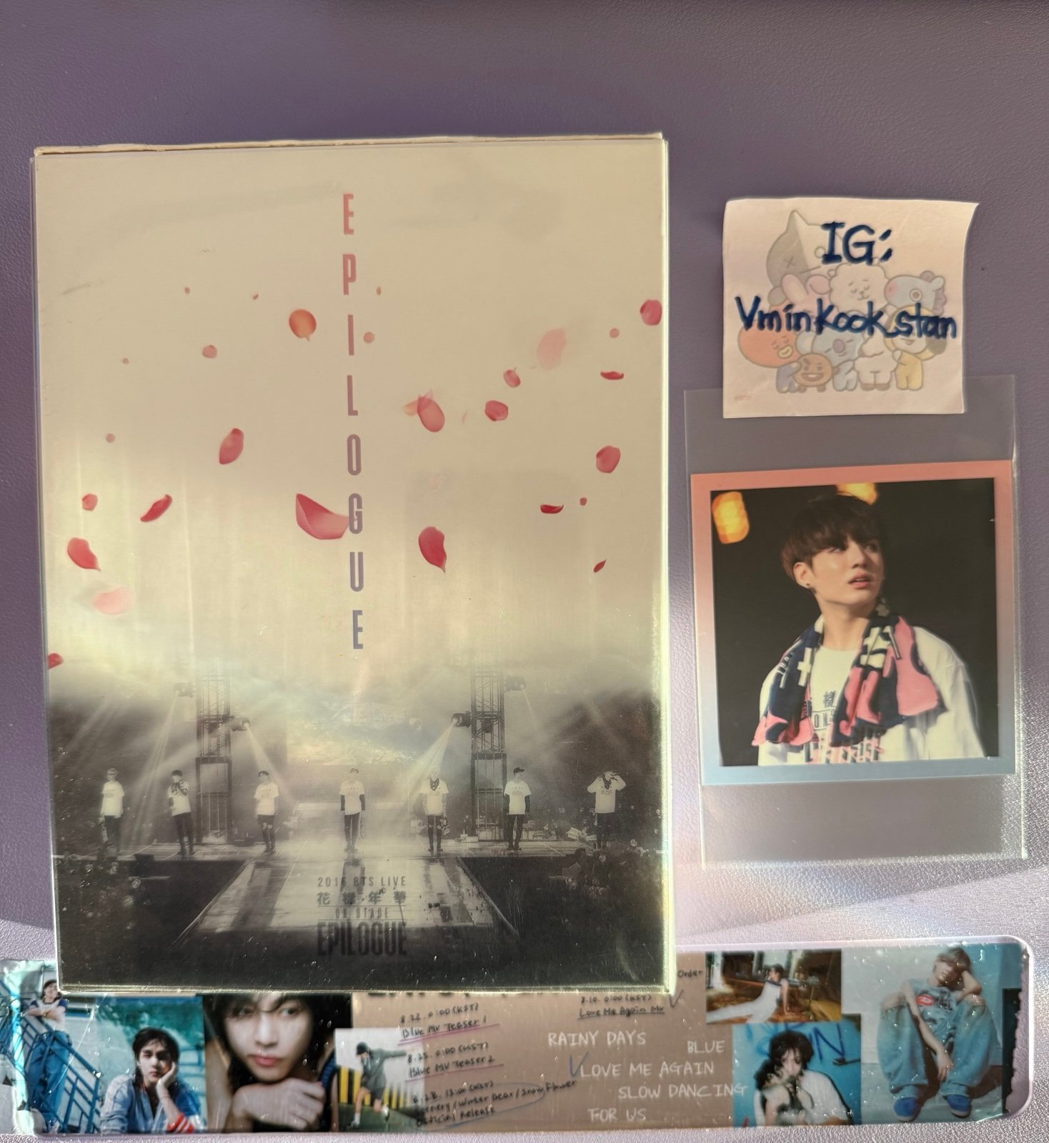 BTS Epilogue 2016 with Jungkook Photocard