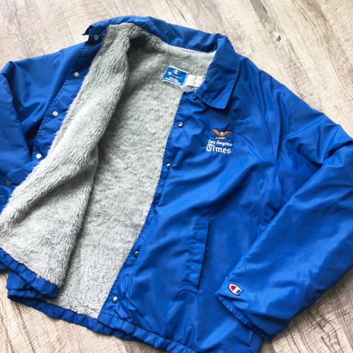Vintage LA Times Champion Jacket