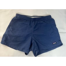 Patagonia Men’s Hiking Nylon Running Shorts S Blue Brief Lined Pocket