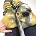 Camouflage Knee Socks Green Sweatshirt Leg Warmers Thigh Highs Fleece Leggings