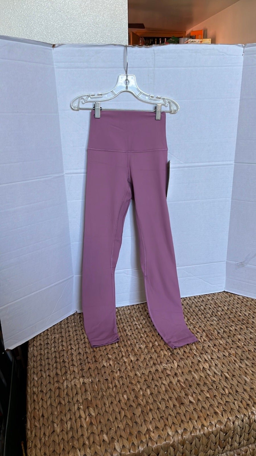 103 Lululemon Align Ribbed HR Pant 25” Size 2 Velvet Dust NWT