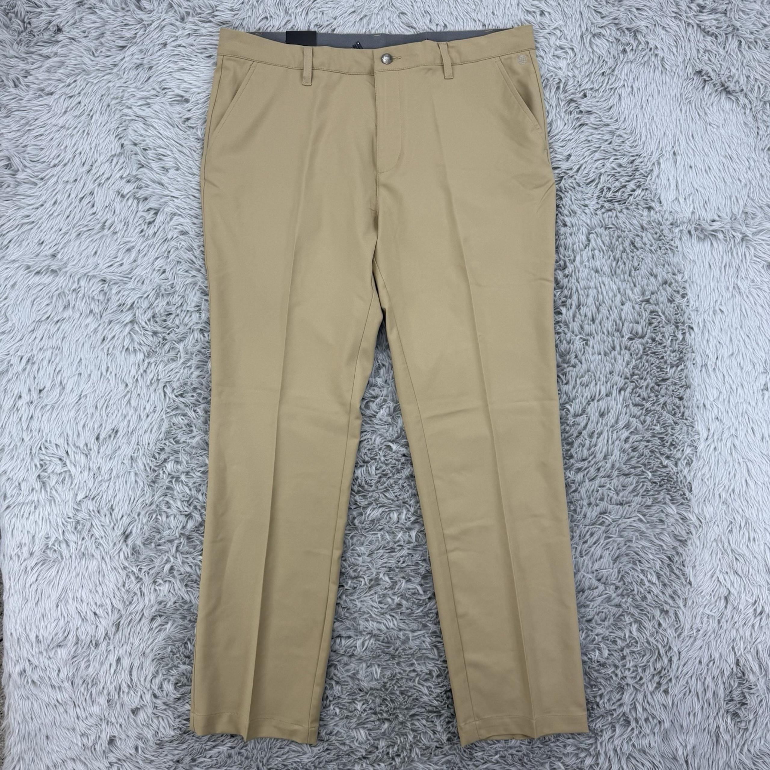 Adidas Pants Men's 37.5x31.25 Khaki NWT Ultimate 365 Golf Performance Chino