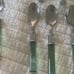 Cambridge Flatware Jade Green Lucite Acrylic 38 pieces