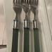 Cambridge Flatware Jade Green Lucite Acrylic 38 pieces