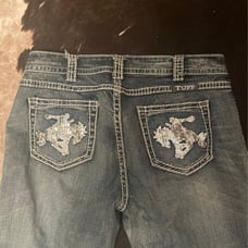 Cowfirl Tuff Wild & wooly shimmer