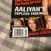 RARE CELEBRITY SKIN MAGAZINE ISSUE #109 HORROR HOTTIES AALIYAH COVER L@@K