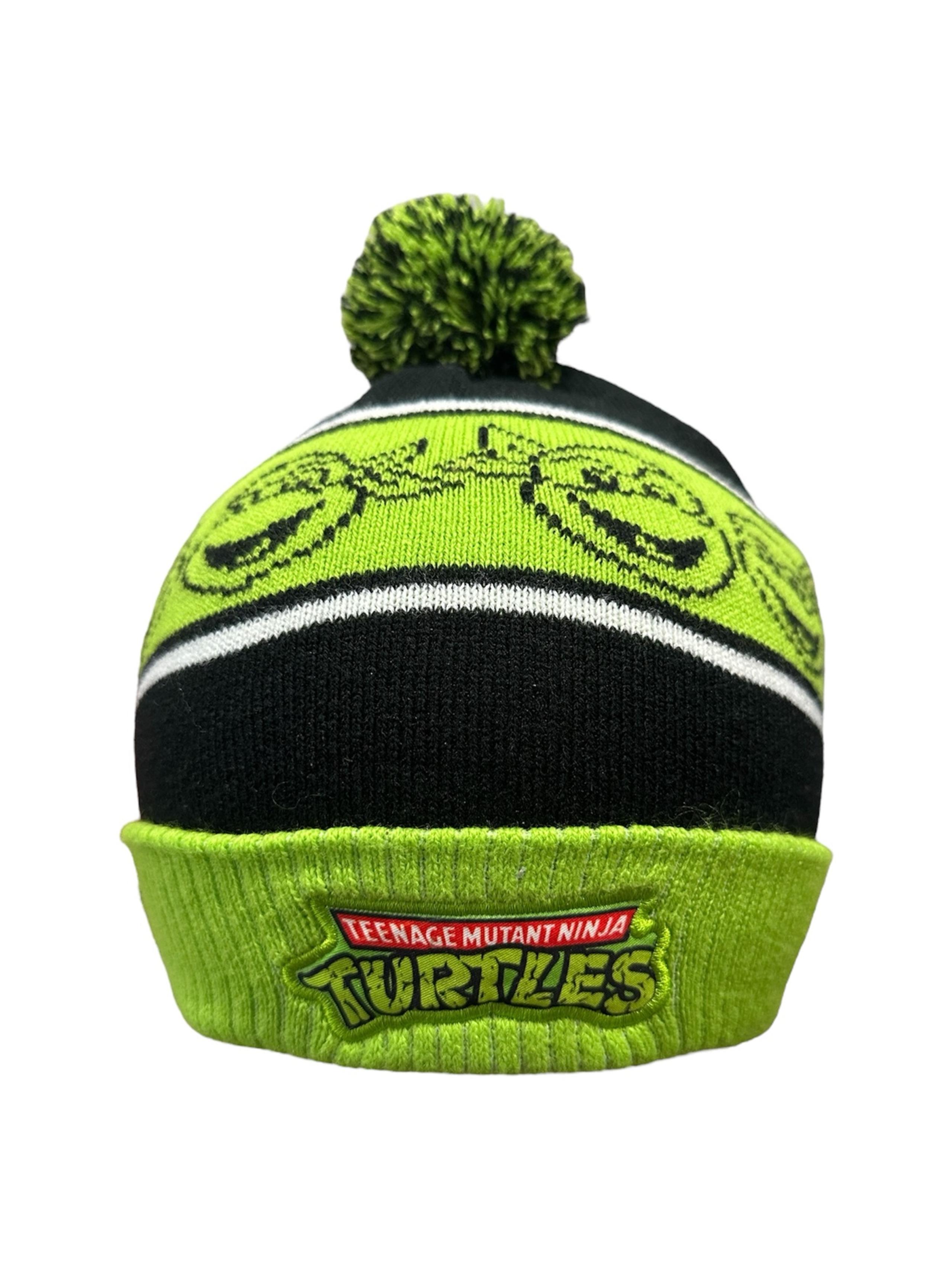 2024 Teenage Mutant Ninja Turtles Nickelodeon Kids Beanie Hat Cap Pompom Beanie