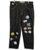 NLBPA Negro League Baseball Players Label Loose Fit Black Wash Jeans 36x32
