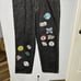NLBPA Negro League Baseball Players Label Loose Fit Black Wash Jeans 36x32