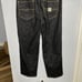 NLBPA Negro League Baseball Players Label Loose Fit Black Wash Jeans 36x32