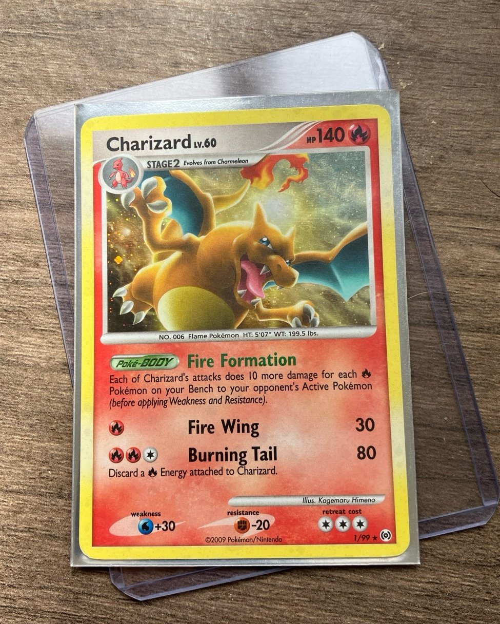Charizard lv 60 Holo
