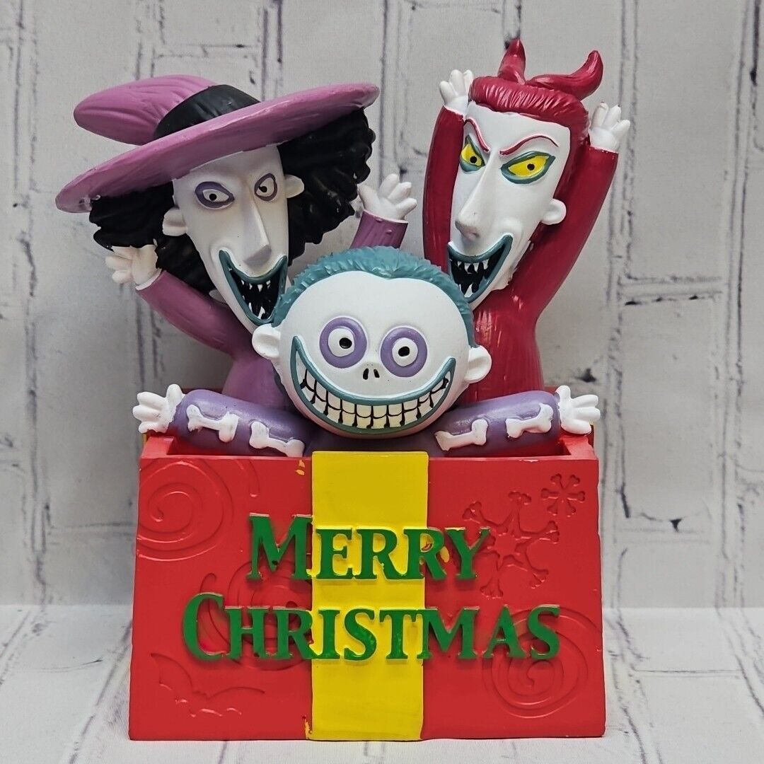 Disney Tin Burton's Nightmare Before Christmas Lock Shock & Barrel Christmas