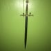 A dagger that is somewhat sharp